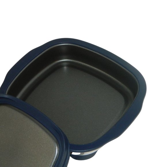 Tupperware MicroPro Grill for Microwave Pot Cooker Grill Blue Silver - Picture 5 of 14